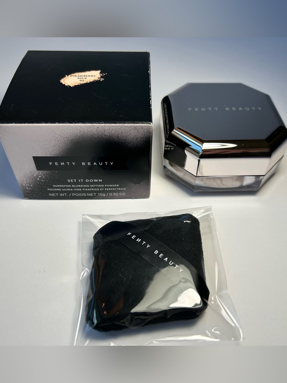 NWT🌷Fenty Beauty Set It Down Super Fine Blurring Setting Powder